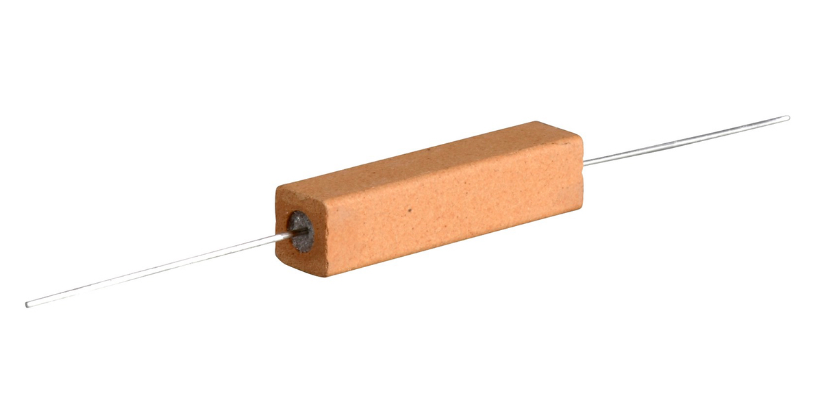 Wire-wound resistors in ceramic tube